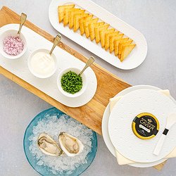 Royal Belgian Siberian Caviar with Traditional Accompaniments