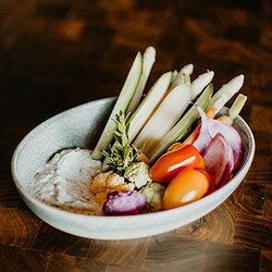 Market Vegetable Crudités with Herbed Yogurt