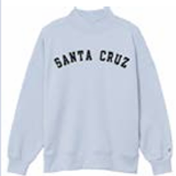 Women's Mock Neck Crew Fleece