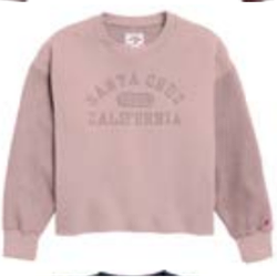 Women's Reverse Fleece: Santa Cruz