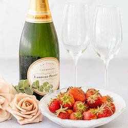 Laurent Perrier Champagne & Strawberries