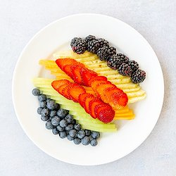 Sliced Fruit Plate