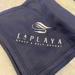 Laplaya Fleece logo blanket