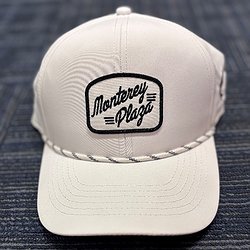 White Monterey Plaza Rope Hat
